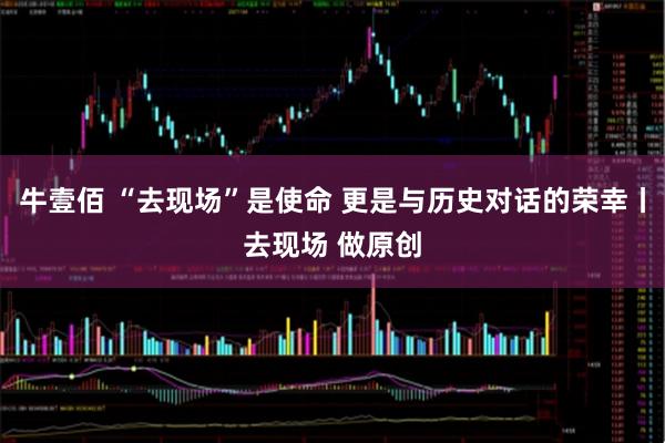 牛壹佰 “去现场”是使命 更是与历史对话的荣幸丨去现场 做原创